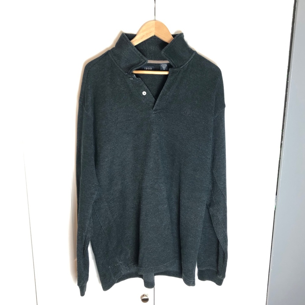 BUY 2 GET 3rd FREE IZOD gray sweater